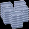 5cdbfd967a7685e3aee5387de4485c2f 30 Pcs Small Clear Plastic Beads Storage