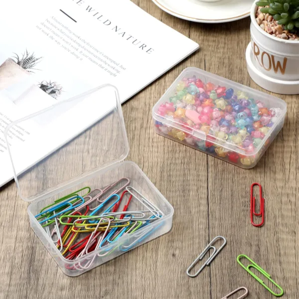 65299b45c28c9212cb34b436ecc803b7 30 Pcs Small Clear Plastic Beads Storage