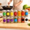 LJY 32mm Round Dot Stickers Color Coding Labels, 12 Different Assorted Colors Dot Labels, 24 Sheets