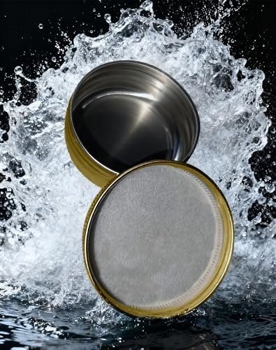 LJY Vintage Gold 1 oz Aluminum Tins - 28 Pack Classic Empty Metal Containers with Screw Lids for Luxury Gift Boxes, Wax Melts, Cosmetics & Premium Storage,Refillable