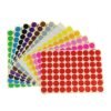 LJY 3/4" Round Dot Stickers Color Coding Labels, 12 Different Assorted Colors, 36 Sheets, 2520 Dots in Total