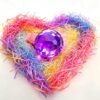 LJY 0.7LB Multicolored Raffia Paper Shreds & Strands Shredded Crinkle Confetti for DIY Gift Wrapping & Basket Filling