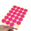 LJY 32mm Round Dot Stickers Color Coding Labels, 12 Different Assorted Colors Dot Labels, 24 Sheets