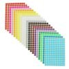 16500 Count 3/8 inch Diameter Round Dot Stickers Color Coding Labels, 20 Colors, 100 Sheets