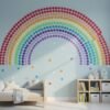 LJY 3/4" Round Dot Stickers Color Coding Labels, 12 Different Assorted Colors, 36 Sheets, 2520 Dots in Total