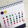 LJY 8mm Round Dot Stickers Color Coding Labels, 12 Colors, 24 Sheets, 6240 Dots in Total