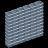 LJY 60 Pieces Square Mini Clear Plastic Storage Containers Box Case with Lids for Small Items and Other Craft Projects (Transparent, 2.5 x 2.5 x 1.4 inch)