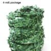 LJY 32.8 Yards Artificial Ivy Garland Foliage Green Leaves Fake Vine for Wedding Party Ceremony DIY Headbands