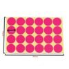 LJY 32mm Round Dot Stickers Color Coding Labels, 12 Different Assorted Colors Dot Labels, 24 Sheets
