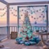 LJY 40 Pieces 2.3 Inches Resin Pencil Finger Starfish with Rope for Christmas Tree Hanging Ornaments Beach Theme Wedding Home Decor & DIY Craft Project, 10 Colors