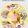 LJY 48 Pieces Square Mini Clear Plastic Storage Containers Box Case with Lids for Small Items and Other Craft Projects (2.1 x 2.1 x 0.8 inch, Transparent)
