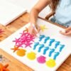 LJY 30 Pieces White Resin Pencil Finger Starfish Seahorse & Seashells Set with Drilled Holes for Wedding Home Decor and Craft Project