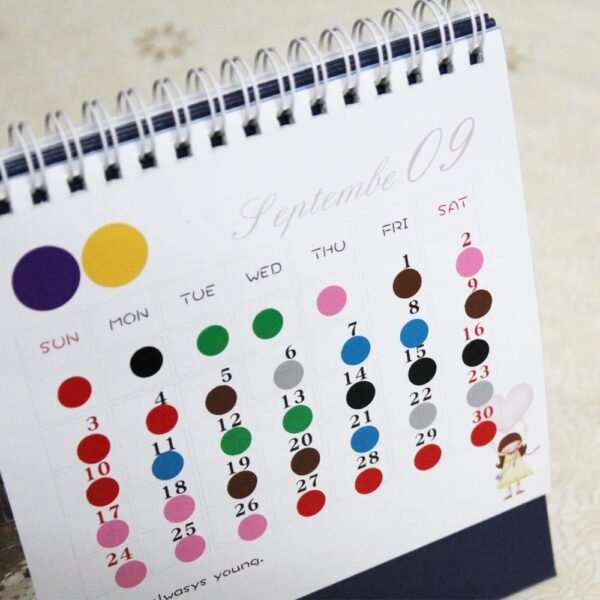 16500 Count 3/8 inch Diameter Round Dot Stickers Color Coding Labels, 20 Colors, 100 Sheets
