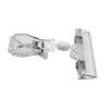 LJY 20-Pack Clear Plastic Rotatable POP Clip-on Style Merchandise Sign Display Clip Tag Holders