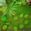 LJY 12 Pcs Artificial Moss Rocks (6 Sizes) Fake Rocks, Moss Balls, Faux Moss - Perfect for Flower Arrangements, Gardens, DIY Crafts, and Aquarium Plants Decorate