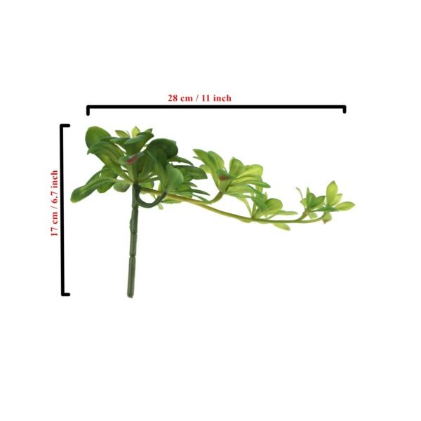 LJY 5-Pack Artificial Succulent Plants - Realistic Fake Greenery for Home Decor, Wedding Centerpieces & Terrarium Displays (Green, Mixed Sizes)