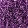 LJY Glitter Raffia Paper Shreds, 100g Crinkle Cut Filler for Gift Wrapping, Basket Filling, Wedding Decorations, Party Supplies, and DIY Crafts Shredded Confetti Strands (Glitter Purple)