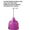 LJY Precision Applicator Bottle Set 1 Oz. - 30 Needle Tip Squeeze Bottles and 5pcs Mini Funnels for Acrylic Painting, DIY Quilling and Paper Craft