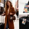 LJY Travel Luggage Suitcase Labels ID Tags Business Card Holder, Set of 8