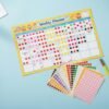 16500 Count 3/8 inch Diameter Round Dot Stickers Color Coding Labels, 20 Colors, 100 Sheets