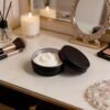 LJY Black Aluminum Tins with Screw Lids, 1 oz Small Metal Containers, 28 Pack Refillable Tin for Cosmetics, Grooming Products, Organization, DIY Storage