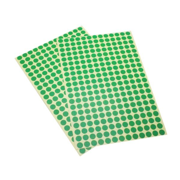 LJY 8mm Round Dot Stickers Color Coding Labels, 12 Colors, 24 Sheets, 6240 Dots in Total