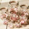 LJY 25 Pieces Beige Resin Pencil Finger Starfish for Wedding Decor, Home Decor and Craft Project, 2.3 Inches