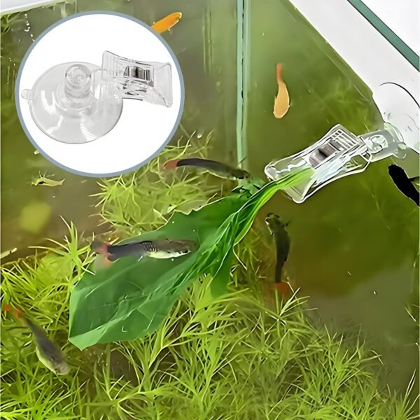 LJY 12 Pieces 45mm Suction Cup Clip Advertising Pop Display Business Cards Holder Stand Clear Clamps for Fridge Shower Aquarium