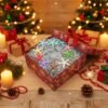 LJY 40 Pieces 2.3 Inches Resin Pencil Finger Starfish with Rope for Christmas Tree Hanging Ornaments Beach Theme Wedding Home Decor & DIY Craft Project, 10 Colors