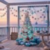 LJY 40 Pieces 2.3 Inches Resin Pencil Finger Starfish with Rope for Christmas Tree Hanging Ornaments Beach Theme Wedding Home Decor & DIY Craft Project, 10 Colors