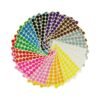 LJY 3/4" Round Dot Stickers Color Coding Labels, 12 Different Assorted Colors, 36 Sheets, 2520 Dots in Total