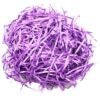 LJY Glitter Raffia Paper Shreds, 100g Crinkle Cut Filler for Gift Wrapping, Basket Filling, Wedding Decorations, Party Supplies, and DIY Crafts Shredded Confetti Strands (Glitter Purple)