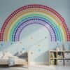 LJY 3/4" Round Dot Stickers Color Coding Labels, 12 Different Assorted Colors, 36 Sheets, 2520 Dots in Total
